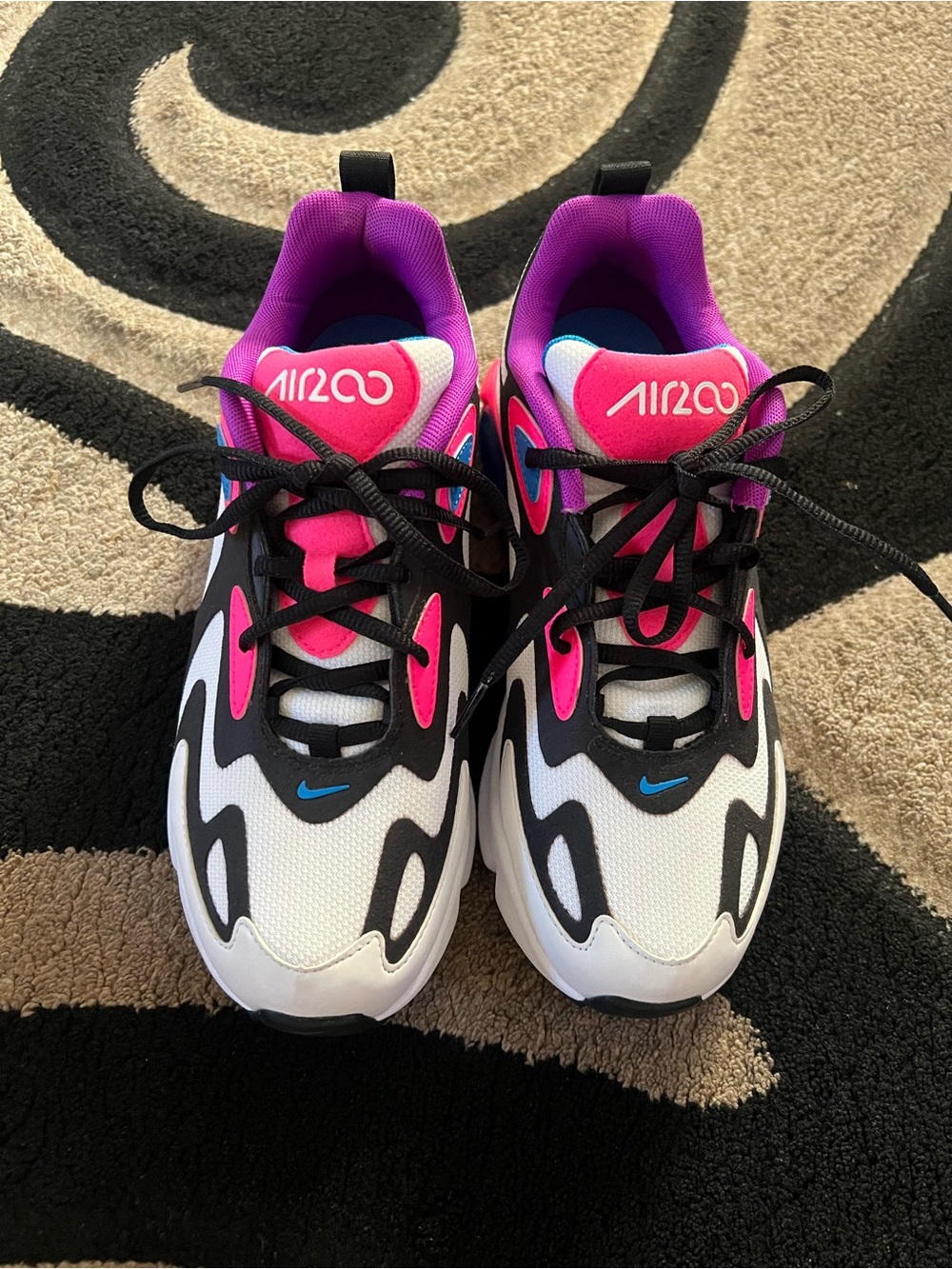Nike 6Youth Athletic Sneakers - Pink/Black/White - NO BOX
